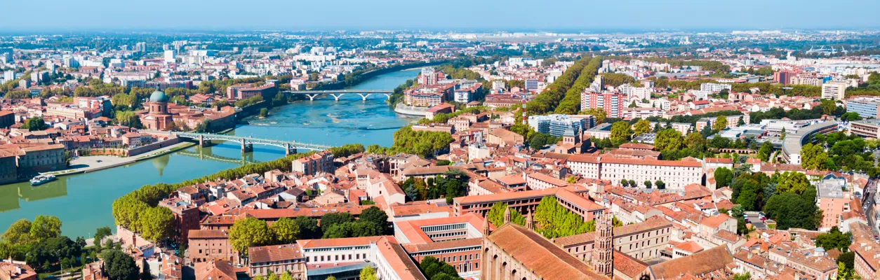 Toulouse - Vue aérienne